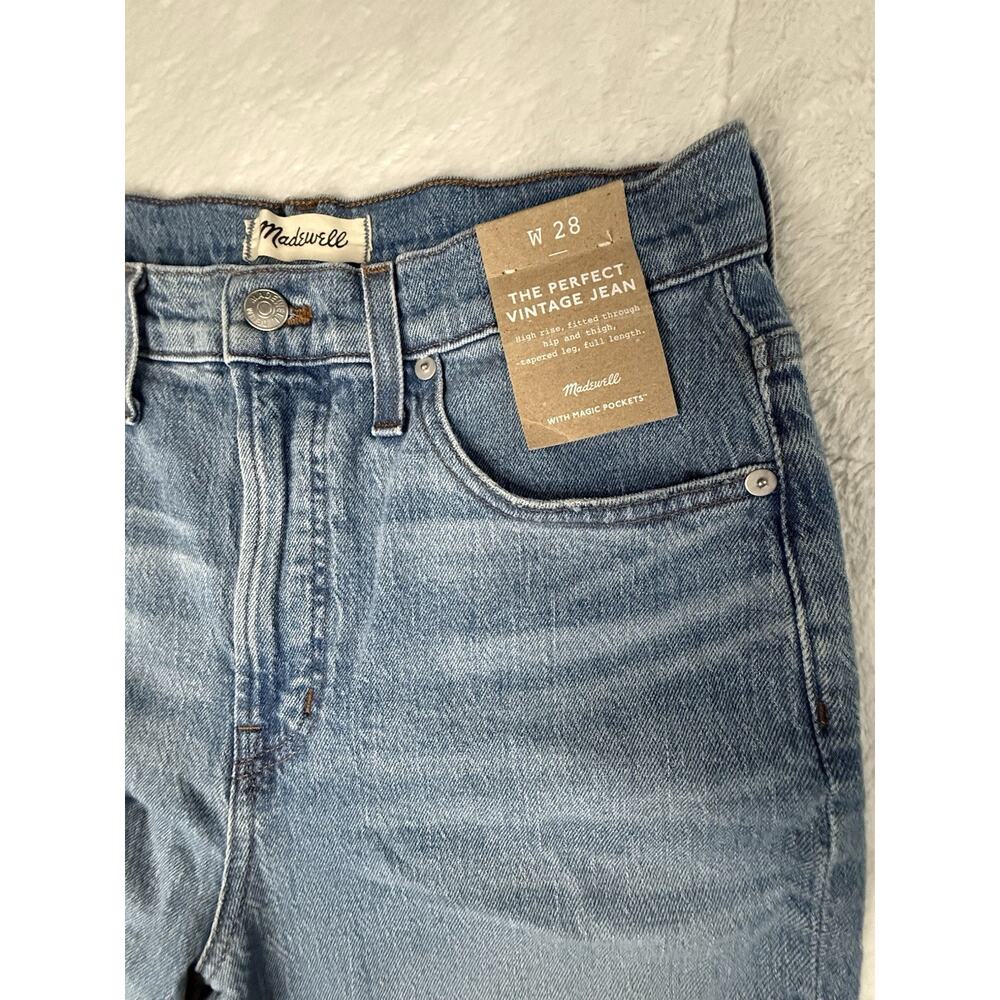 NWT Madewell The Perfect Vintage Jean Size 28 Made In USA - Picture 2 of 8